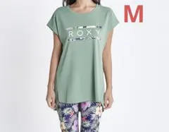 roxy レディース　ラッシュガード　　半袖　カーキ　M