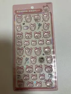 ボンボンドロップシール　カニちゃん