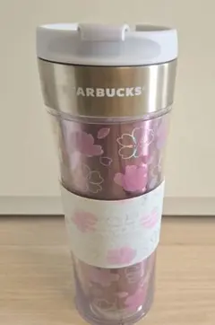 スタバ タンブラーステンレ【桜】
