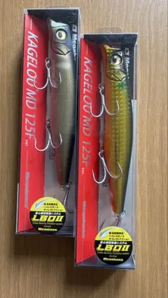 メガバス カゲロウ124F fimoオリカラ×2 - メルカリ