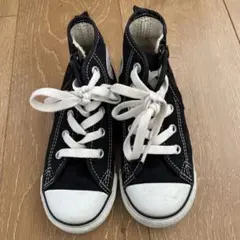 コンバース　キッズ　ハイカットスニーカー　17cm 黒