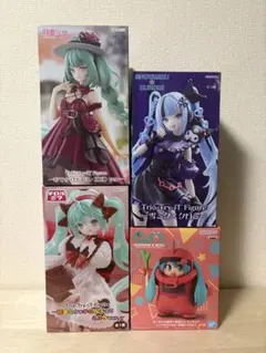 【未開封】初音ミク プライズフィギュア 4種セット