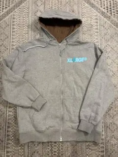 【希少】XLARGE グレー フーディー　パーカー