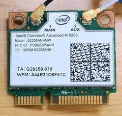 Intel 無線LANカードt+アンテナセット