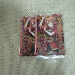 学園アイドルマスターウエハース 冠菊 花海佑芽 2枚セット