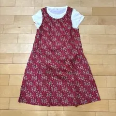 SHIPS シップス　子供服　ワンピース　150cm 花柄