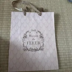Maison de FLEUR ショップ袋 ピンク