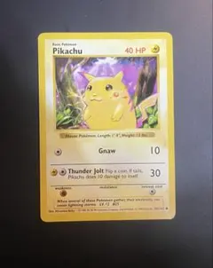 旧裏 英語版ピカチュウ レッドチーク 海外版 ポケモンカード ピカチュウ レッドチーク - メルカリ