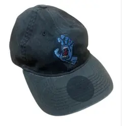 Santa Cruz x New Era キャップ ブラック スクリーミングハン