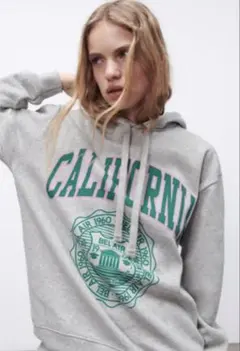 ZARA♡カリフォルニアフーデイパーカー