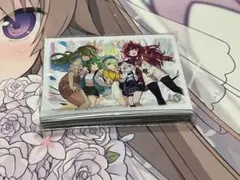 デュエマ25周年ツアー カードスリーブ ドラゴン娘編.ver - メルカリ