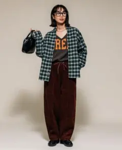 Freak's storeコーデュロイバルーンパンツ　1回着用