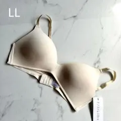 ナノストレス【LL】2L♡ワイヤレスブラ♡ノンワイヤーブラ♡ベージュ♡大きいのサムネイル