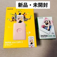 【新品】instax mini Link 2 ソフトピンク フィルム10枚付