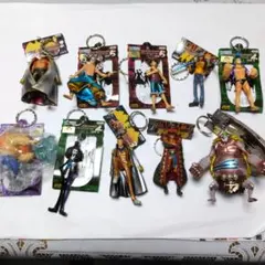 ワンピース ハイグレードカラーリングキーホルダー10個セット