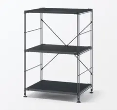 無印良品 スチールユニットシェルフ 小 ダークグレーのサムネイル