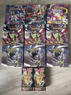ポケモンカードBOX8個 シュリンク付き3個 シュリンクなし5個 - メルカリ