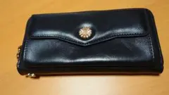長財布　黒のサムネイル