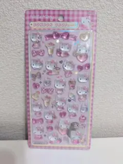 キティ ピンク 第2弾 ボンボンドロップシール