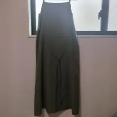ワンピース 抹茶色 カーキ
