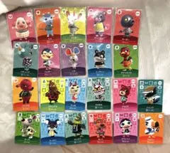 あつまれどうぶつの森　amiiboカード　22枚