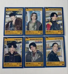 SixTONES トレカ　GOLD特典