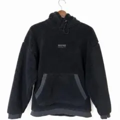 adidas ボアパーカー 黒　メンズ　M