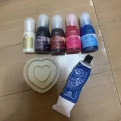 UV-LEDレジンとハート型モールドセット