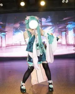 ボカロ 陰陽師 初音ミク　コラボ　コスプレ衣装