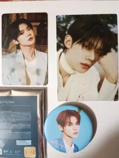 TXT ヨンジュン ACT:PROMISE トレカ 缶バッジ