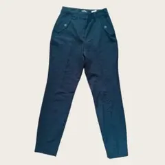 EXPRESS スラックス ハイウエスト ブラック レディースS