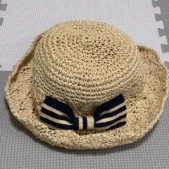 any FAM 麦わら帽子 リボン付き 52cmのサムネイル