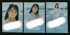 佐々木舞香　この空がトリガー　歌唱衣装②　生写真　直筆　コンプ
