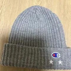 Champion グレー ニット帽