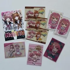 カラフルピーチ のあさん まとめ売り カード ステッカー