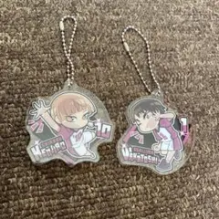 ぴた！　でふぉめ　ハイキュー　ガチャガチャ　牛島若利　白布賢二郎　アクキー