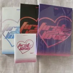 WEi First Love アルバム 新品未開封 3形態+メタアルバムセット