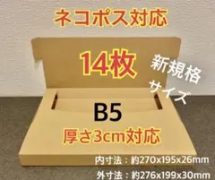 新商品【22枚】新規格A5サイズ ネコポス対応 段ボール箱 - メルカリ