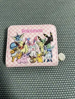 ポケモン ブイズ　ピンク 財布