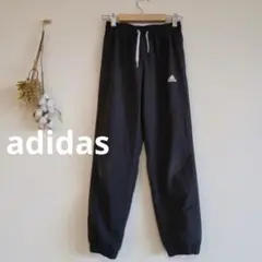 アディダス キッズ スポーツパンツ【140】ウエスト総ゴム 裾ゴム ロゴ