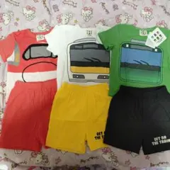 鈴川絢子　JR東日本 こまち　中央線　山手線　電車　半袖　パジャマ　90 3つ