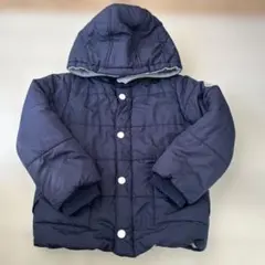 PETIT MAIN ネイビー ダウンコート　110cm