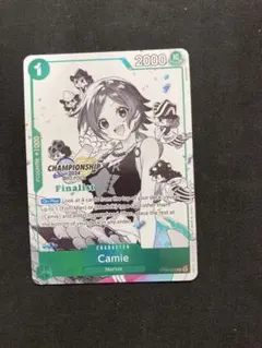 ワンピース カードゲーム ケイミー　チャンピオンシップ　finalist 英語版