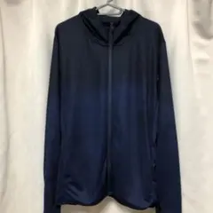 【ほぼ未使用】ドライEX UVカットプリントフルジップパーカ（XLサイズ）
