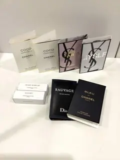 シャネル　ディオール　サンローラン　サンプル　香水　8本　セット 新品
