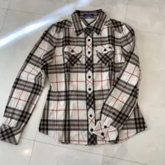 美品 バーバリーブルーレーベル シャツ ノバチェック 38 フランネル生地