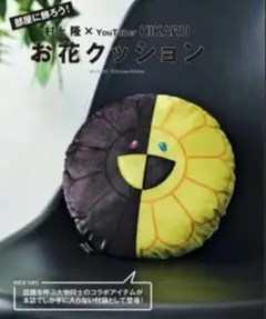 【新品未使用】ヒカル×村上隆 コラボ クッション 2種 smart付録 村上隆とヒカルコラボ カイカイキキクッション 2個