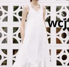 WCJ 若槻千夏 ワンピース ホワイト