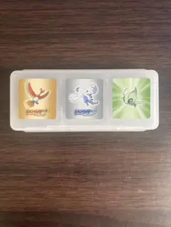 ポケモン DSソフトケース カセット ハートゴールド ソウルシルバー グッズ