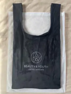 BEAUTY&YOUTH ブラックエコバッグのサムネイル